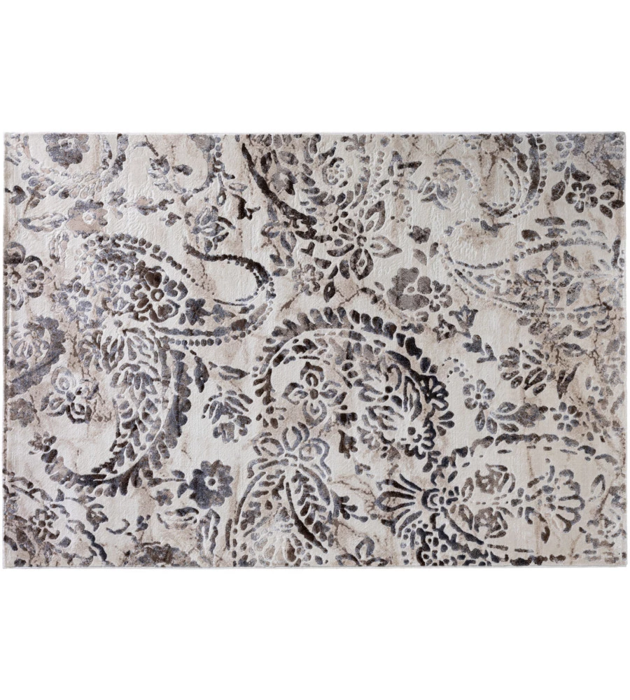 TAPPETO "DOUBLE" MARRONE, 160X230 CM